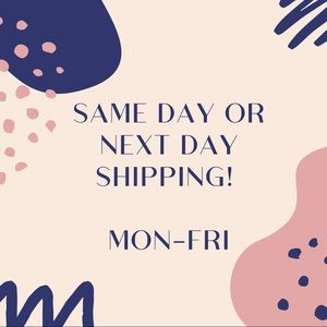 SAME DAY OR NEXT DAY SHIPPING!